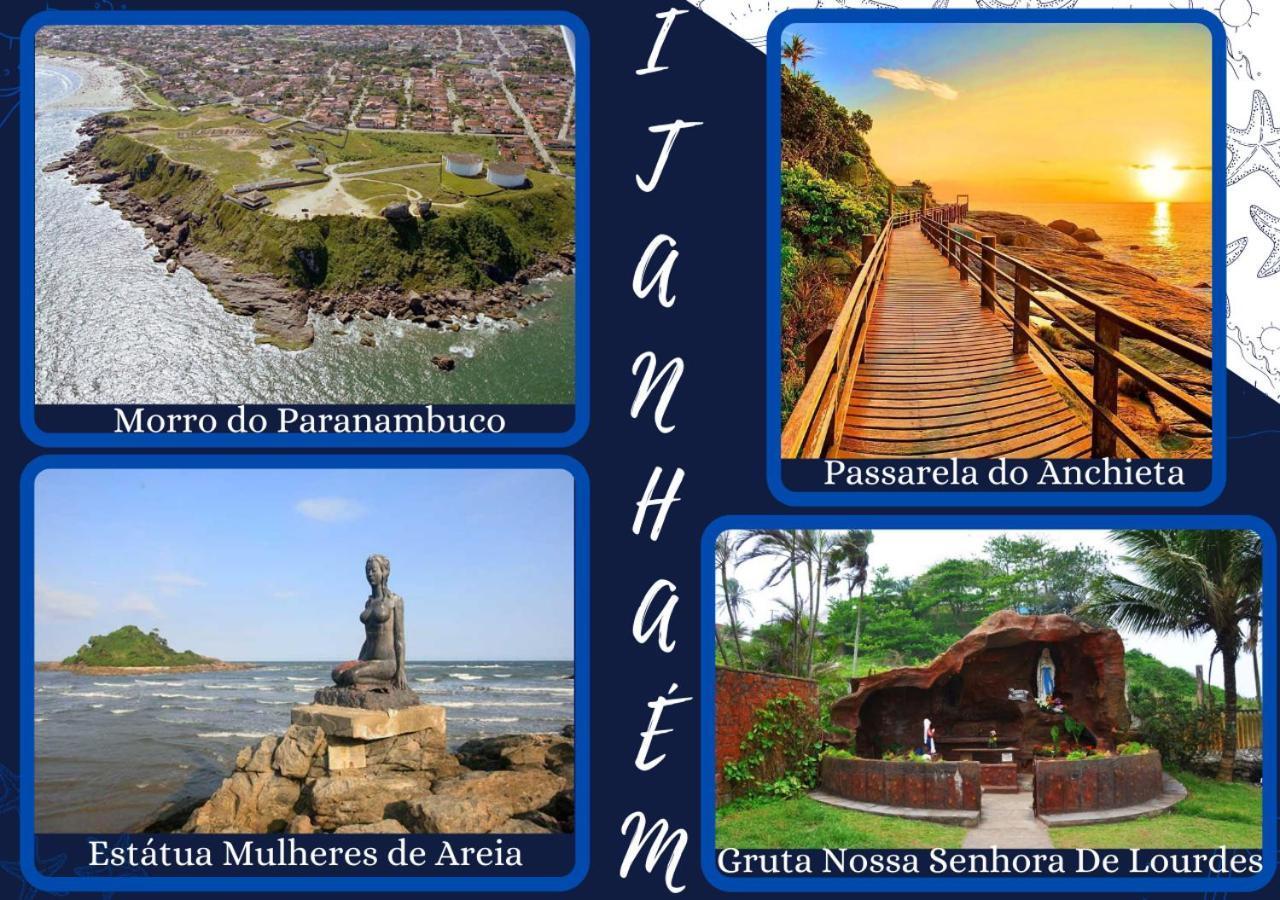 Hostel Estrela Do Mar - Pe Na Areia Itanhaém Екстериор снимка